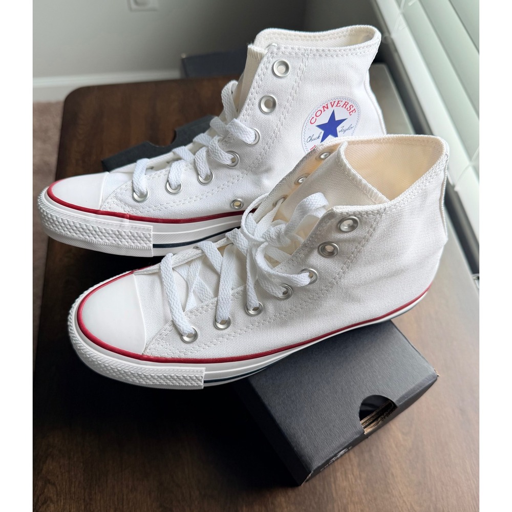 Converse Chuck Taylor All Star High Top Optical White Mens 4.5 Womens 6.5